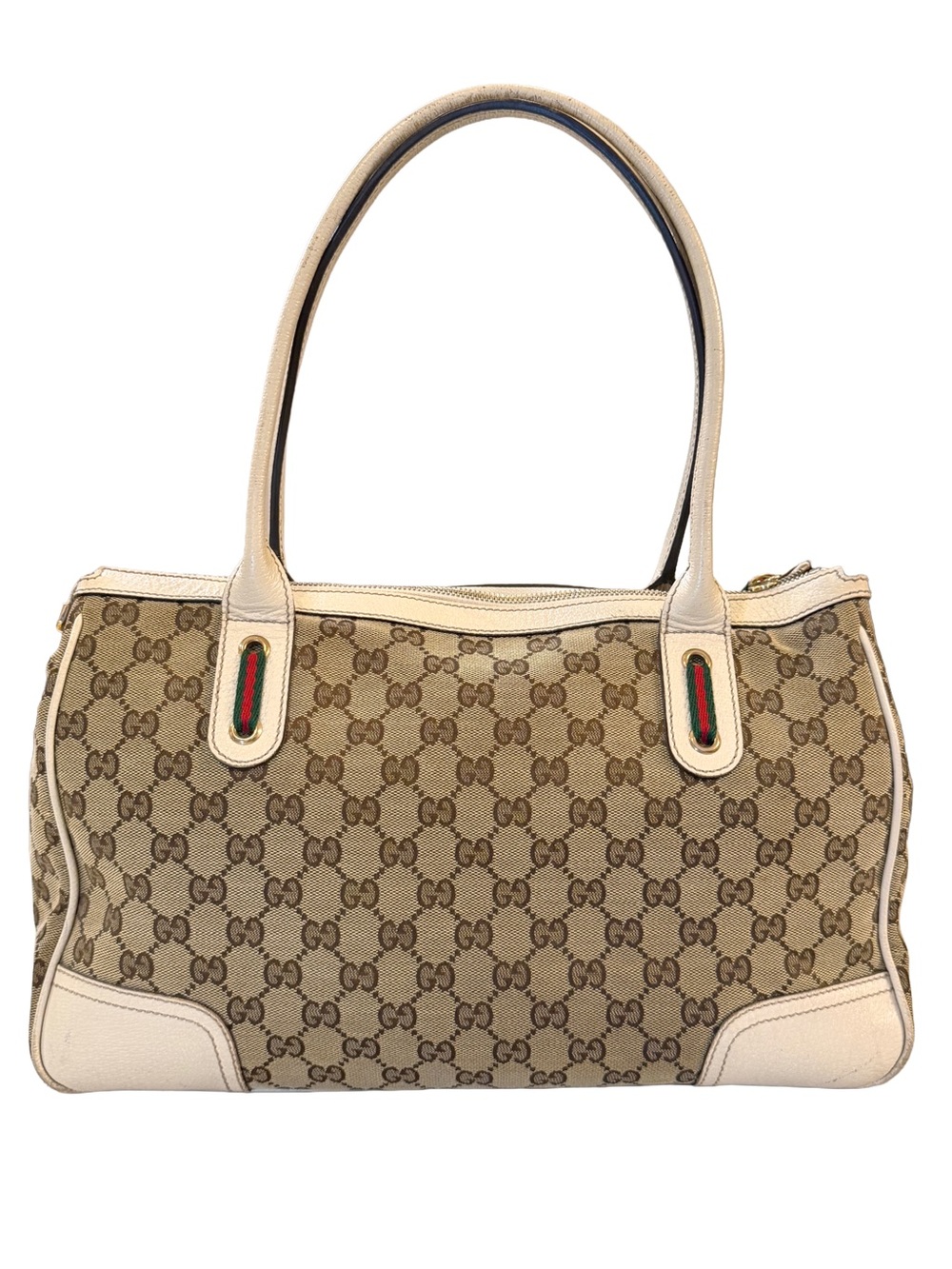 GUCCI Medium GG Canvas Prince Tote Preloved